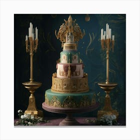 Wedding Cake 8 Canvas Print