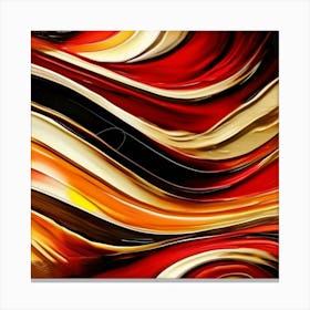 Abstract painting art 5 Canvas Print