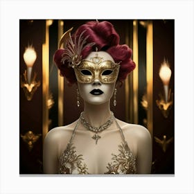 Masquerade Canvas Print