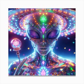 Alien 7 Canvas Print