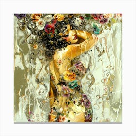 Lace 11 - Dreams Flora Canvas Print