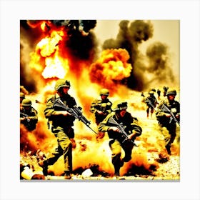 Israeli Army 1 Canvas Print