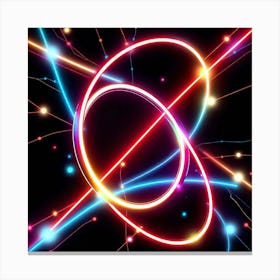 Retro Futuristic Elements,Retro Futuristic Background,Retro Futuristic Templates (83) Canvas Print