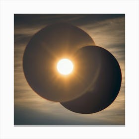 Eclipse - Eclipse Stock Videos & Royalty-Free Footage Canvas Print