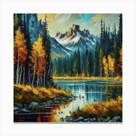 Mountain View Canvas Print