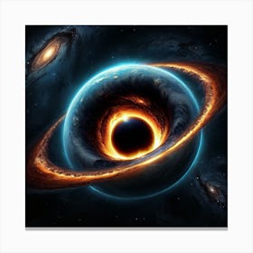 Black Hole 2 Canvas Print