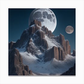 Full Moon Canvas Print