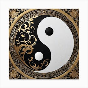 Yin Yang 31 Canvas Print