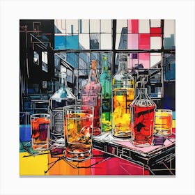 'Drinks' Canvas Print