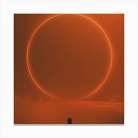 Eclipse Of The Sun 2 Canvas Print