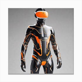 Futuristic Man 71 Canvas Print