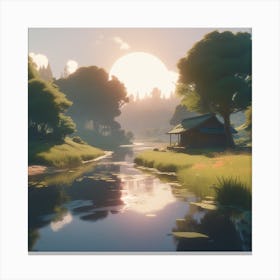 Ocarina Of Time 3 Canvas Print