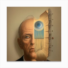 Eye Of Man Canvas Print