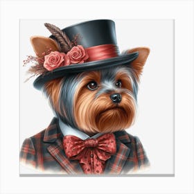 Yorkshire Terrier 44 Canvas Print