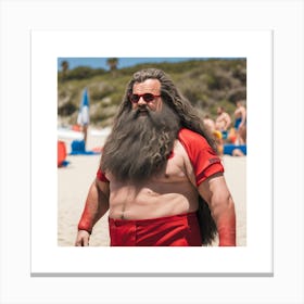 Hagrid/Baywatch Canvas Print