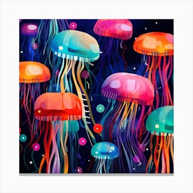 Jellyfish 1 Canvas Print