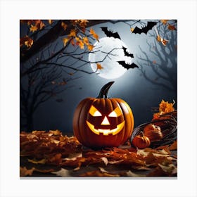 Halloween Pumpkin 5 Canvas Print