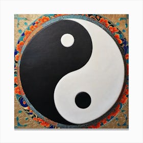 Yin Yang 72 Canvas Print