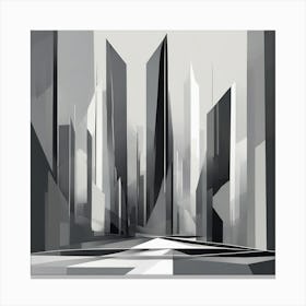 Abstract Cityscape 21 Canvas Print