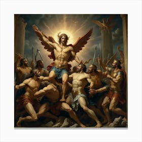 Ascension Of Jesus 1 Canvas Print