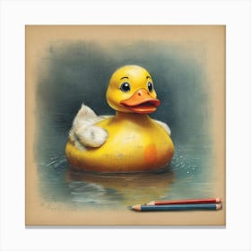 Duck Canvas Print 3 Canvas Print