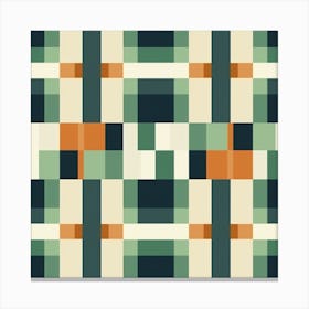 Checkered Pattern Canvas Print