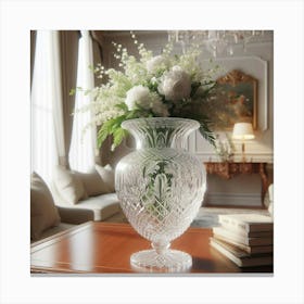 Crystal Vase Canvas Print