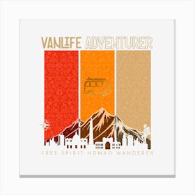 Vanlife explorer Canvas Print