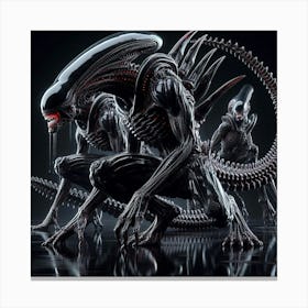 Aliens Canvas Print