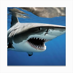 Great White Shark 18 Canvas Print
