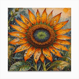 Sunflower 9 Canvas Print