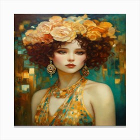 'Golden Girl' Canvas Print