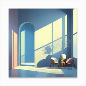 Room With A Window Canvas Print