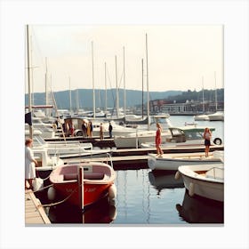 The Old Marina ~Reimagined 52 Canvas Print