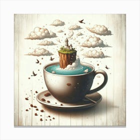 Coffee Cup 76 Canvas Print