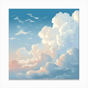 Clouds In The Sky 3 Canvas Print