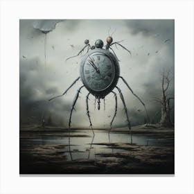 Clockwork Tick Canvas Print