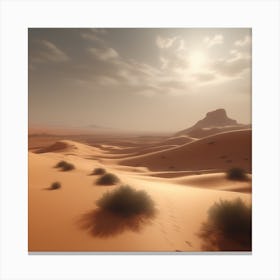 Sahara Desert 145 Canvas Print