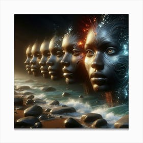 Ethereal Women Canvas Print