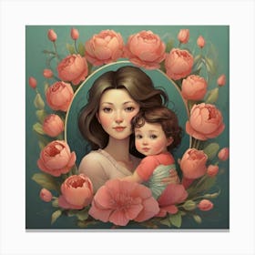 Mother Day 2 Canvas Print