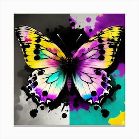 Butterfly Painting 187 Canvas Print