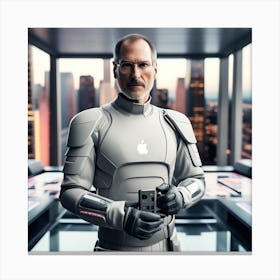 Steve Jobs 35 Canvas Print