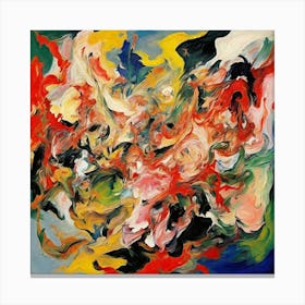 Abstract Painting 10 Canvas Print