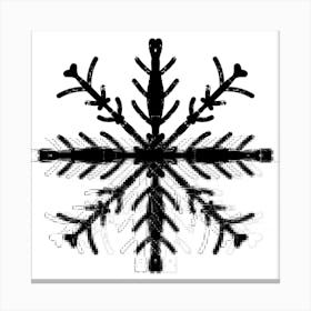 Snowflake 7 Canvas Print