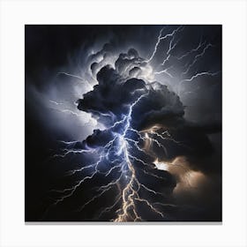 Lightning Storm 9 Canvas Print
