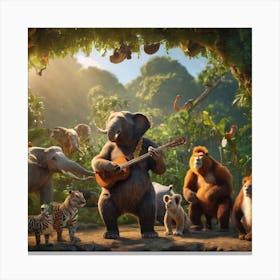 Jungle Book Canvas Print