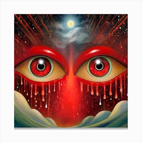 Eye Of The Gods Canvas Print