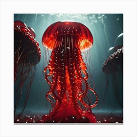 Red Jelly 4 Canvas Print