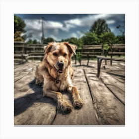 Dog Days Of Summer Canvas Print