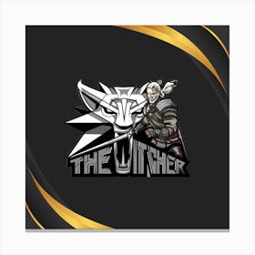 Witcher Logo Canvas Print